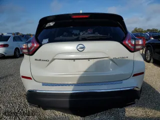 2017 Nissan Murano Platinum with VIN 5N1AZ2MG1HN115407, listed as a Copart auction lot 74136994 with 76,730 mi miles and Salvage Title. Bid and sale history available at carsss.com. Image 6.