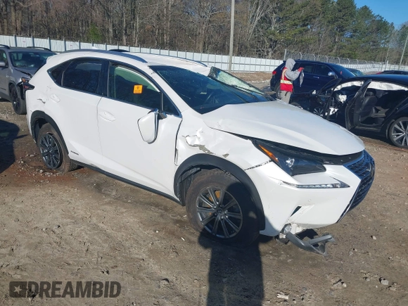 2019 Lexus NX 300h with VIN JTJBJRBZ8K2118226, listed as a IAAI auction lot 41873016 with 92,722 mi miles and . Bid and sale history available at DreamBid. Image 1.