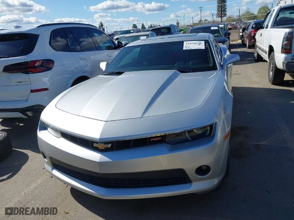 2015 Chevrolet Camaro LT with VIN 2G1FF1E34F9265027, listed as a IAAI auction lot 41834636 with NaN miles. Bid and sale history available at carsss.com. Image 12.
