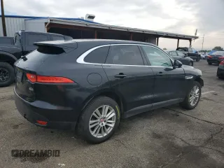 2019 Jaguar F-Pace 25t Prestige with VIN SADCK2GX3KA392592, listed as a Copart auction lot 59199455 with 170,635 mi miles and Salvage title. Bid and sale history available at DreamBid. Image 3.