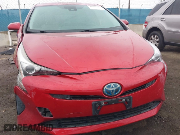 2017 Toyota Prius Two with VIN JTDKARFU3H3539680, listed as a IAAI auction lot 41895755 with 56,961 mi miles. Bid and sale history available at carsss.com. Image 12.