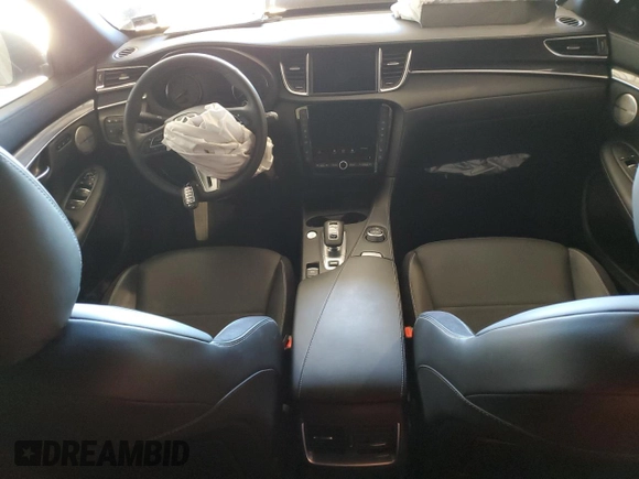 2024 Infiniti QX50 Sport with VIN 3PCAJ5FB0RF111251, listed as a Copart auction lot 74523554 with 2,563 mi miles and Salvage Title. Bid and sale history available at DreamBid. Image 8.