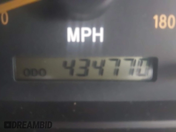 2001 Toyota Tundra SR5 with VIN 5TBRT34131S143664, listed as a IAAI auction lot 41495588 with 434,770 mi miles and . Bid and sale history available at DreamBid. Image 12.