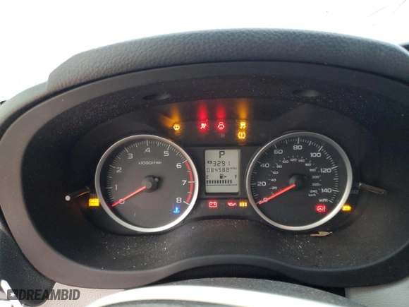 2017 Subaru Forester with VIN JF2SJABC2HH491057, listed as a Copart auction lot 53187885 with 84,588 mi miles and Salvage Title. Bid and sale history available at carsss.com. Image 9.