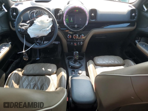 2020 MINI Countryman Cooper S with VIN WMZYX1C0XL3L00471, listed as a Copart auction lot 59300575 with 58,452 mi miles and Salvage title. Bid and sale history available at DreamBid. Image 8.
