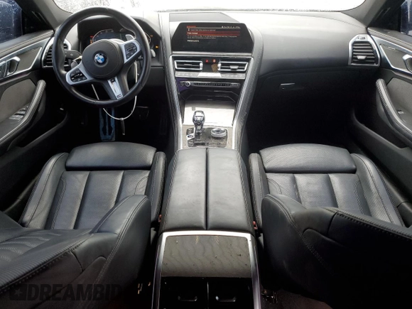 2022 BMW 8 Series 840i with VIN WBAGV2C09NCH61770, listed as a Copart auction lot 48985785 with 21,354 mi miles and Salvage Title. Bid and sale history available at DreamBid. Image 8.