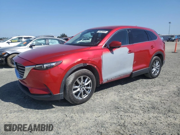 2016 Mazda CX-9 Touring with VIN JM3TCBCY2G0119252, listed as a Copart auction lot 55529005 with 95,587 mi miles and Salvage title. Bid and sale history available at DreamBid. Image 1.