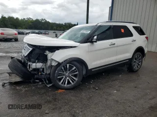 2016 Ford Explorer Platinum z VIN 1FM5K8HTXGGC69715, wystawiony jako Copart lot #59577805 z przebiegiem 48 926 mil mil oraz Szkoda całkowita • Salvage title. Historia ofert i sprzedaży dostępna na DreamBid. Obrazek 1.