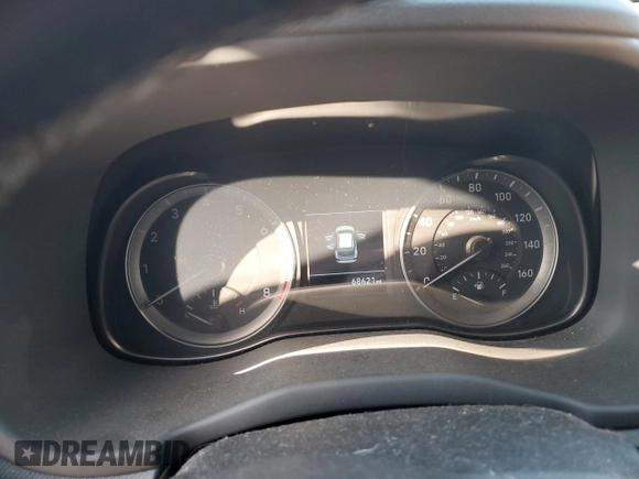 2018 Hyundai Kona SEL with VIN KM8K62AA9JU076347, listed as a Copart auction lot 52237635 with 68,621 mi miles and Salvage Title. Bid and sale history available at carsss.com. Image 9.
