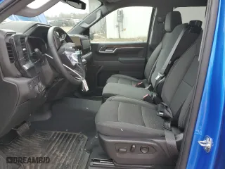 2025 Chevrolet Silverado 1500 LT with VIN 1GCPKKEK6SZ197964, listed as a Copart auction lot 51130655 with 1,058 mi miles and Salvage Title. Bid and sale history available at carsss.com. Image 7.