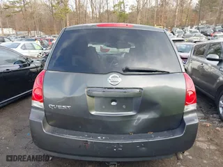 2007 Nissan Quest with VIN 5N1BV28U27N104205, listed as a IAAI auction lot 41467982 with 183,428 mi miles. Bid and sale history available at carsss.com. Image 16.