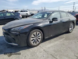 2023 Toyota Mirai XLE with VIN JTDAAAAAXPA009226, listed as a Copart auction lot 42652835 with 12,973 mi miles and Salvage Title. Bid and sale history available at carsss.com. Image 1.