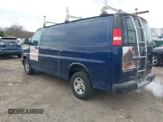 2003 Chevrolet Express Cargo Van with VIN 1GCFG15X631235681, listed as a IAAI auction lot 42059053 with 115,249 mi miles. Bid and sale history available at carsss.com. Image 3.