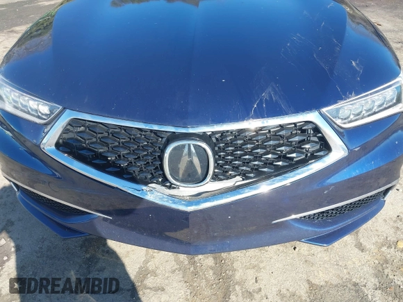 2020 Acura TLX with VIN 19UUB1F33LA001999, listed as a IAAI auction lot 41526456 with 86,855 mi miles. Bid and sale history available at carsss.com. Image 6.