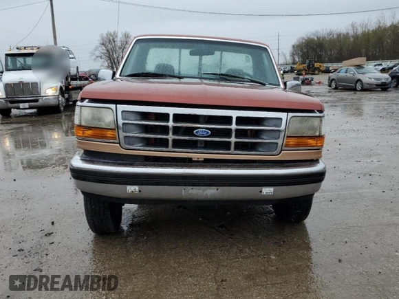 1994 Ford F-150 with VIN 1FTEF14N4RLB50916, listed as a Copart auction lot 51851865 with 209,492 mi miles and Salvage Title. Bid and sale history available at carsss.com. Image 5.