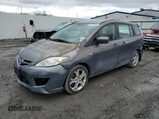 2009 Mazda 5 Touring with VIN JM1CR29L590338583, listed as a Copart auction lot 47972555 with 144,313 mi miles and Salvage Title. Bid and sale history available at carsss.com. Image 1.