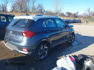 2020 Hyundai Venue SEL with VIN KMHRC8A34LU047689, listed as a IAAI auction lot 41204146 with 78,870 mi miles. Bid and sale history available at carsss.com. Image 4.