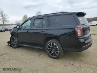2022 Chevrolet Tahoe RST with VIN 1GNSKRKDXNR134502, listed as a Copart auction lot 50757764 with 25,434 mi miles and Salvage Title. Bid and sale history available at carsss.com. Image 2.