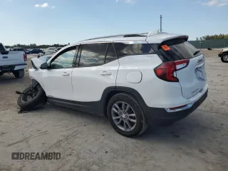 2023 GMC Terrain SLT with VIN 3GKALVEGXPL172228, listed as a Copart auction lot 46602035 with Not provided miles and Salvage title. Bid and sale history available at DreamBid. Image 2.