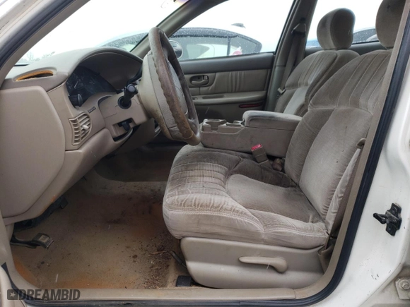 2001 Buick Century Custom with VIN 2G4WS52J811326265, listed as a Copart auction lot 45676885 with 154,983 mi miles and Salvage Title. Bid and sale history available at carsss.com. Image 7.