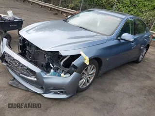 2015 Infiniti Q50 with VIN JN1BV7AR9FM418836, listed as a IAAI auction lot 42181355 with 165,787 mi miles and . Bid and sale history available at DreamBid. Image 18.