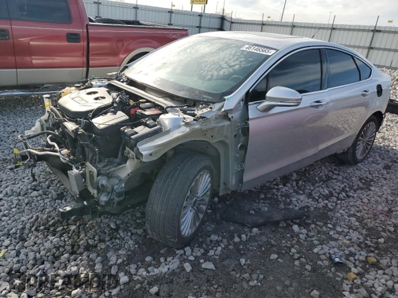 2016 Ford Fusion Titanium with VIN 3FA6P0K96GR303091, listed as a Copart auction lot 46146565 with 194,323 mi miles and Salvage Title. Bid and sale history available at DreamBid. Image 1.