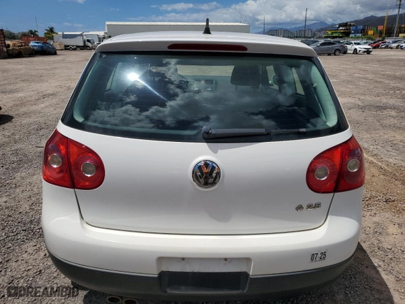 2007 Volkswagen Rabbit with VIN WVWBS71KX7W154086, listed as a Copart auction lot 69996614 with 106,156 mi miles and Clean Title. Bid and sale history available at carsss.com. Image 6.