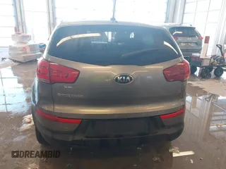2015 Kia Sportage LX with VIN KNDPB3ACXF7686082, listed as a IAAI auction lot 41282616 with 107,613 mi miles and . Bid and sale history available at carsss.com. Image 16.