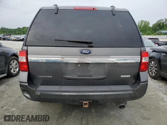 2017 Ford Expedition Limited с VIN 1FMJU2AT8HEA60907, выставлен на аукционе Copart как лот 58484725 с пробегом 165 288 миль миль и Чистый • Clean title. История ставок и продаж доступна на DreamBid. Изображение 6.