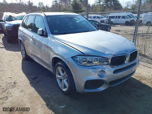 2016 BMW X5 xDrive35i with VIN 5UXKR0C58G0S93547, listed as a IAAI auction lot 41792909 with 155,304 mi miles. Bid and sale history available at carsss.com. Image 1.