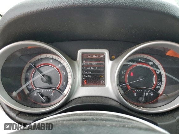 2014 Dodge Journey SE with VIN 3C4PDCAB7ET240936, listed as a Copart auction lot 55115645 with 242,155 mi miles and Salvage title. Bid and sale history available at DreamBid. Image 9.