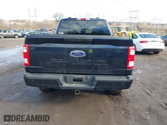 2023 Ford F-150 XL with VIN 1FTFW1E56PKE86556, listed as a IAAI auction lot 41486370 with 1 mi miles. Bid and sale history available at carsss.com. Image 17.