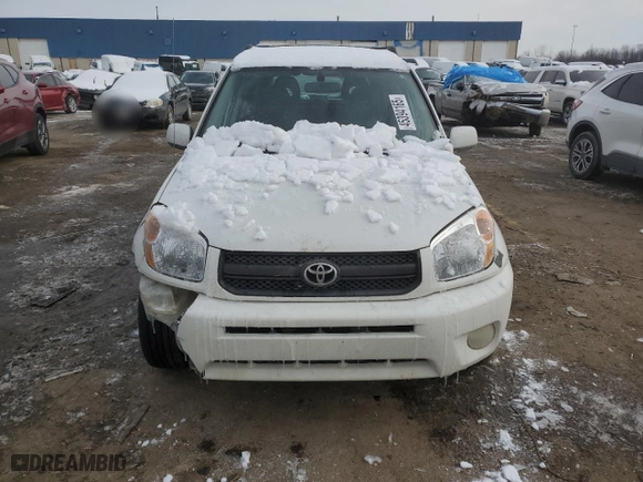 2005 Toyota RAV4 with VIN JTEGD20V950080752, listed as a Copart auction lot 45394165 with 261,112 mi miles and Clean Title. Bid and sale history available at carsss.com. Image 5.
