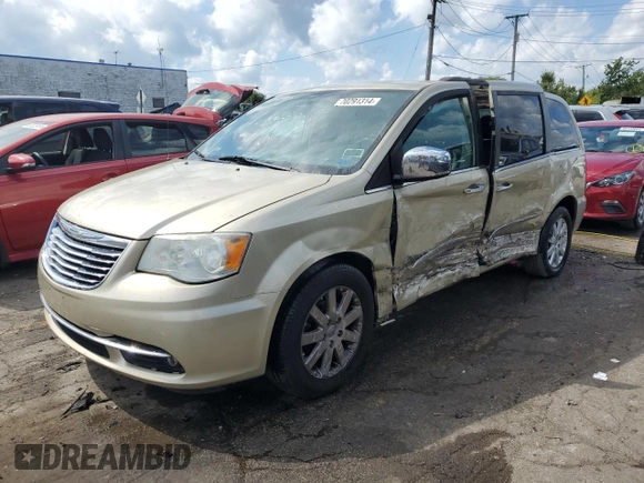 2011 Chrysler Town & Country Touring L with VIN 2A4RR8DG9BR798889, listed as a Copart auction lot 70291314 with Not Provided miles and Clean Title. Bid and sale history available at DreamBid. Image 1.