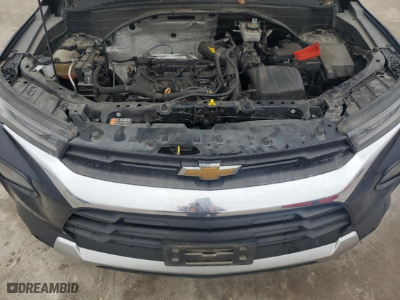 2021 Chevrolet TrailBlazer LT with VIN KL79MPS25MB088926, listed as a Copart auction lot 43837845 with 0 mi miles and Salvage Title. Bid and sale history available at carsss.com. Image 12.