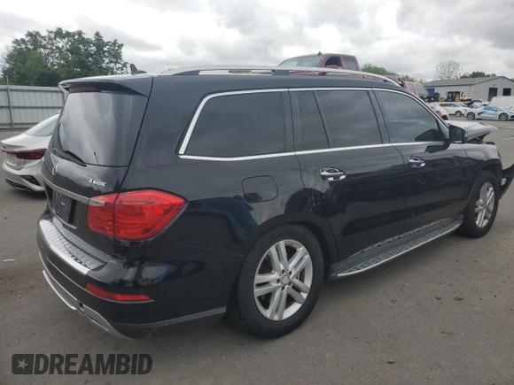 2015 Mercedes-Benz GL with VIN 4JGDF6EE7FA580014, listed as a Copart auction lot 55137704 with 115,624 mi miles and Salvage Title. Bid and sale history available at carsss.com. Image 3.