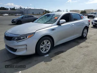 2017 Kia Optima LX with VIN KNAGT4L35H5163760, listed as a Copart auction lot 53472075 with 69,559 mi miles and Salvage Title. Bid and sale history available at carsss.com. Image 1.