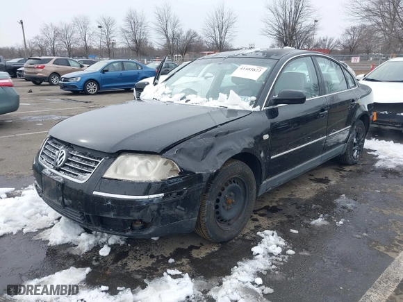 2003 Volkswagen Passat GL with VIN WVWMD63B03P039933, listed as a IAAI auction lot 41485822 with 133,907 mi miles. Bid and sale history available at carsss.com. Image 6.