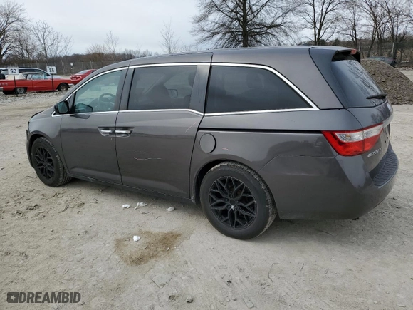 2011 Honda Odyssey EX-L with VIN 5FNRL5H64BB022947, listed as a Copart auction lot 50326515 with 209,360 mi miles and Salvage Title. Bid and sale history available at carsss.com. Image 2.