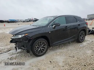 2022 Lexus RX with VIN 2T2YZMDA6NC343309, listed as a Copart auction lot 50161385 with 37,728 mi miles and Salvage Title. Bid and sale history available at carsss.com. Image 1.