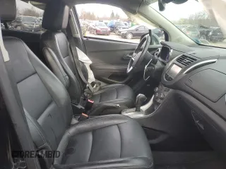 2016 Chevrolet Trax LTZ with VIN KL7CJRSB2GB562166, listed as a Copart auction lot 50413105 with 57,058 mi miles and Salvage Title. Bid and sale history available at carsss.com. Image 7.