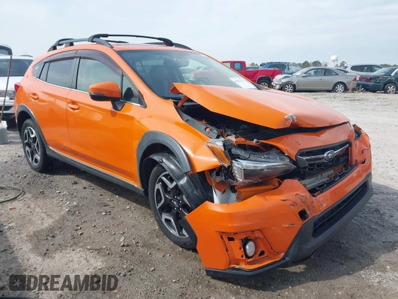 2019 Subaru Crosstrek Limited with VIN JF2GTAMC1K8242835, listed as a IAAI auction lot 41855421 with 116,309 mi miles. Bid and sale history available at carsss.com. Image 1.
