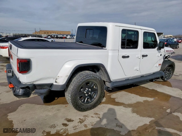 2021 Jeep Gladiator Mojave with VIN 1C6JJTEG3ML621348, listed as a Copart auction lot 45310285 with 20,671 mi miles and Salvage Title. Bid and sale history available at carsss.com. Image 3.