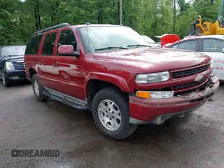2005 Chevrolet Suburban Z71 z VIN 3GNFK16Z85G223736, wystawiony jako IAAI lot #42253773 z przebiegiem Nie podano mil oraz . Historia ofert i sprzedaży dostępna na DreamBid. Obrazek 1.