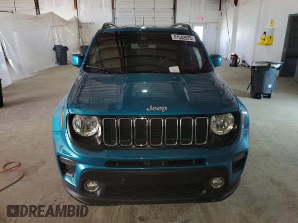 2020 Jeep Renegade Latitude z VIN ZACNJBBB2LPL23877, wystawiony jako Copart lot #51942675 z przebiegiem 67 720 mil mil oraz Szkoda całkowita • Salvage title. Historia ofert i sprzedaży dostępna na DreamBid. Obrazek 5.