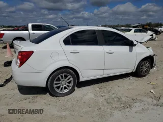 2016 Chevrolet Sonic LT with VIN 1G1JC5SH3G4178427, listed as a Copart auction lot 46332365 with Not provided miles and Salvage title. Bid and sale history available at DreamBid. Image 3.