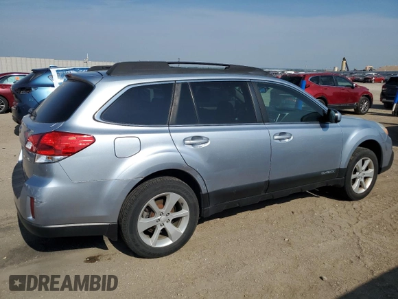2013 Subaru Outback Premium z VIN 4S4BRCCC4D3266613, wystawiony jako Copart lot #60731575 z przebiegiem 154 154 mil mil oraz Czysty tytuł • Clean title. Historia ofert i sprzedaży dostępna na DreamBid. Obrazek 3.