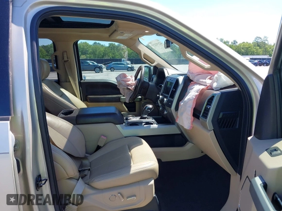 2018 Ford F-150 XL with VIN 1FTEW1E54JFE36153, listed as a IAAI auction lot 42193233 with 96,074 mi miles and . Bid and sale history available at DreamBid. Image 5.