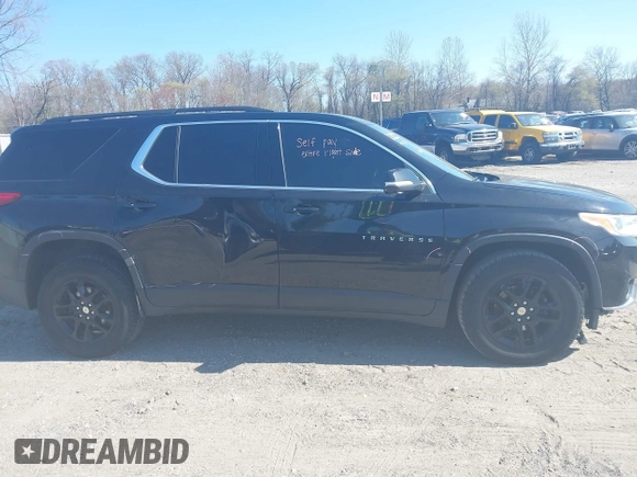 2021 Chevrolet Traverse LT Cloth z VIN 1GNERGKW8MJ246758, wystawiony jako IAAI lot #42008379 z przebiegiem 86 601 mil mil oraz . Historia ofert i sprzedaży dostępna na DreamBid. Obrazek 13.