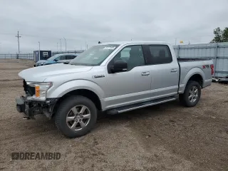 2019 Ford F-150 XL z VIN 1FTEW1EP2KFB07194, wystawiony jako Copart lot #59885455 z przebiegiem 115 503 mil mil oraz Szkoda całkowita • Salvage title. Historia ofert i sprzedaży dostępna na DreamBid. Obrazek 1.